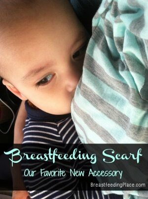 Breastfeeding Scarf: Our Favorite New Accessory  BreastfeedingPlace.com #scarf 